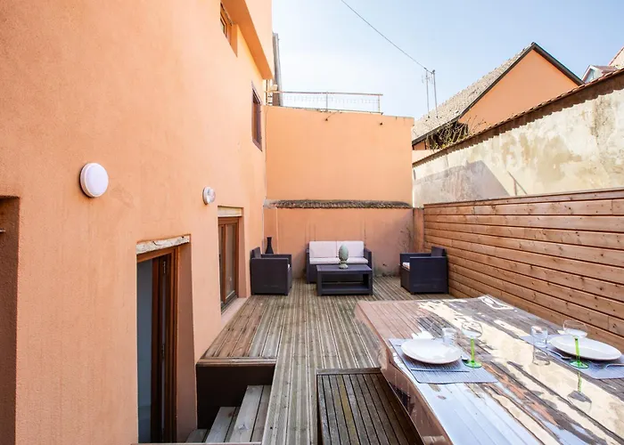 Nouveau La Terrasse Des Remparts A * אגויסהיים